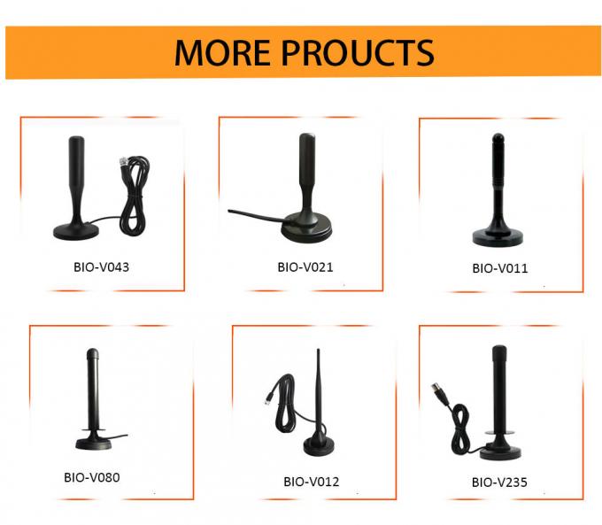 120 Mil 3 - 4dBi Lineer Polarizasyon UHF Dijital HDTV Anteni 7