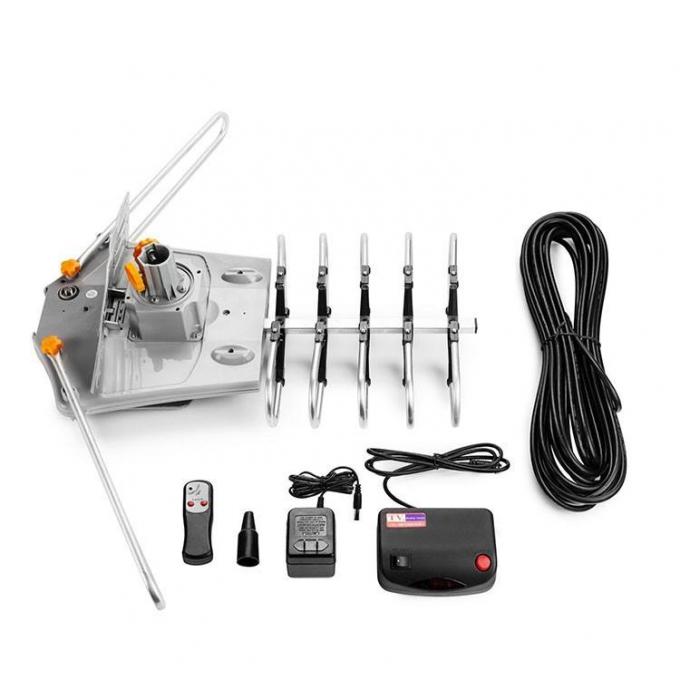 360 Derece D&ouml;nd&uuml;rme ile Motorlu Yagi UHF G&uuml;&ccedil;lendirilmiş Dijital HDTV Anten 1