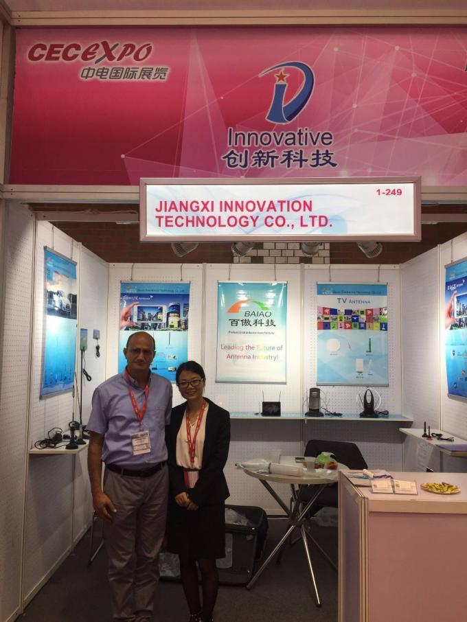 Teleskopik 5 - 28dBi Emme Diskli Araba TV WiFi Anteni 12