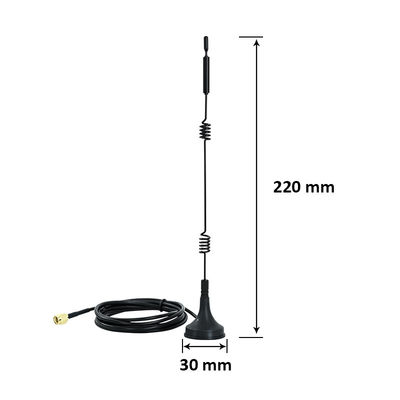 WiFi 2.4GHz 5GHz 5.8GHz Kablosuz Video Güvenlik Kamera İzleme Kaydedici için Manyetik Temel Anten