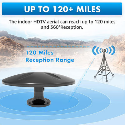 Smart TV hava 360'lık alım sinyali Kamp, Dijital Campervan Motorhome Kamyon seyahat anten TV RV HDTV Anten