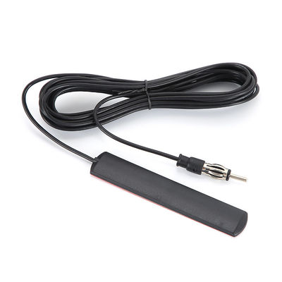 DIN Plug Adhesive Patch Otomobil Araç Gizli AM FM Radyo Anten Araç Kamyon Stereo Alıcı Baş Birimi