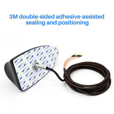 High Performance 5G LTE WiFi 6-in-1 Combo Antenna Outdoor Waterproof Screw Mount Vehicle Antenna with SMA Connector