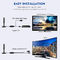 BAIAO 0-2dBi Ücretsiz Kanal TV Anteni HD USB TV Tuner için Taşınabilir Dijital Anten